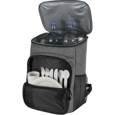 Logotrade promotional items photo of: Tundra GRS recycled picnic cooler backpack with cutlery set 20L