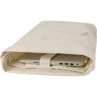 Logo trade advertising products picture of: Recanvas 14” GRS recycled rolltop backpack 16L
