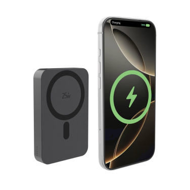 Logotrade promotional product picture of: Quantum RCS ultra-fast 10.000mAh magnetic 25W powerbank