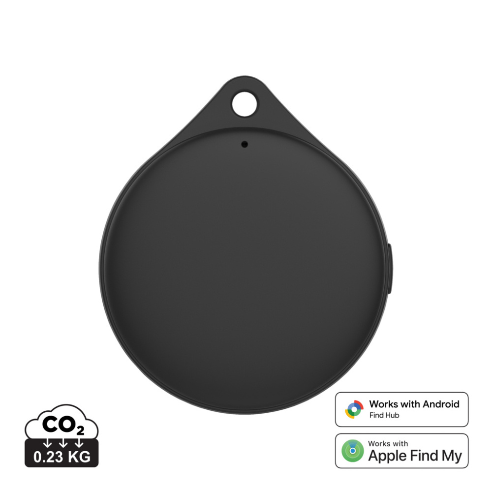 Logo trade promotional product photo of: Findpop Dual RCS recycled plastic item finder IPX5