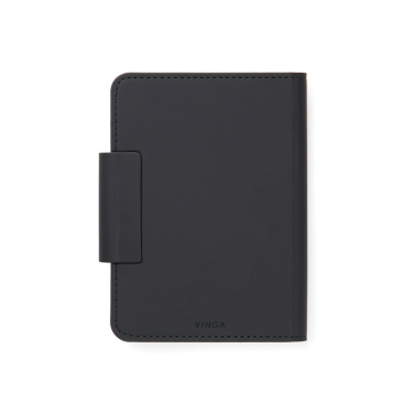 Logo trade promotional gift photo of: VINGA Baltimore RCS Passport Cover With Finder Dual