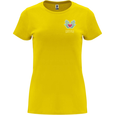 Logotrade promotional giveaway picture of: Capri short sleeve women's t-shirt
