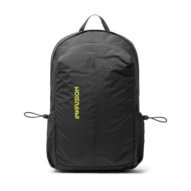 Logotrade promotional merchandise picture of: KENTO URBAN RCS recycled nylon 15.6 inch Backpack with front