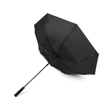 Logotrade promotional gift image of: Nordic Drift Trail 27" AWARE™ RPET storm UPF 50+ proof Umbre