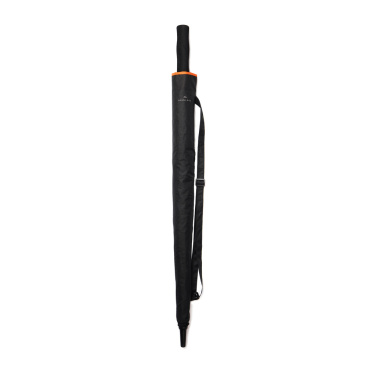 Logotrade promotional item image of: Nordic Drift Trail 27" AWARE™ RPET storm UPF 50+ proof Umbre