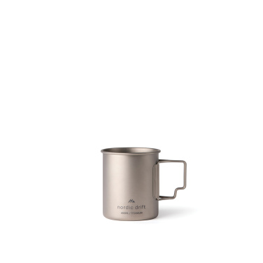 Logotrade promotional giveaways photo of: Nordic Drift Trail Ultra Light Titanium 450ml Cup