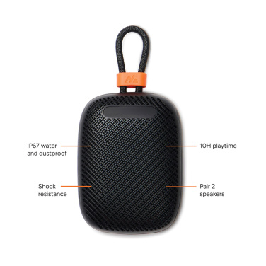 Logotrade promotional gift image of: Nordic Drift Titan IP67 Water and Dustproof 5W Speaker