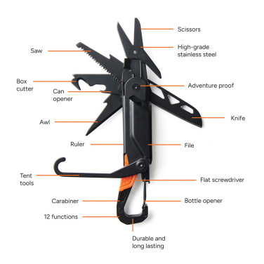 Logotrade advertising product picture of: Nordic Drift Adventure Multitool