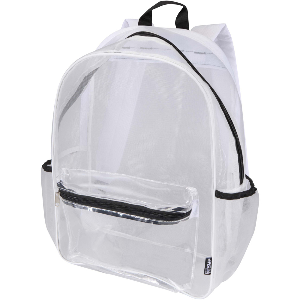Logotrade advertising products photo of: Mesh GRS recycled backpack 18L