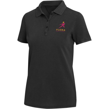 Logotrade corporate gift image of: Calgary 200 g/m2 washed women's polo