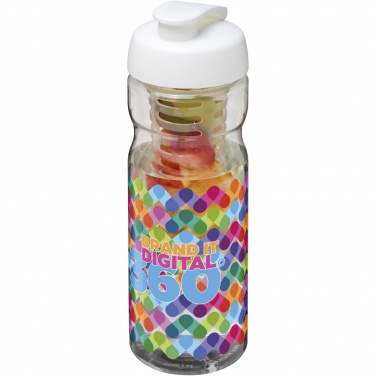 Logo trade firmakingi pilt: H2O Active® Base 650 ml keeratava kaanega spordipudel ja infusioon