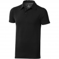 Markham unisex meeste stretšpolo, Täiesti must
