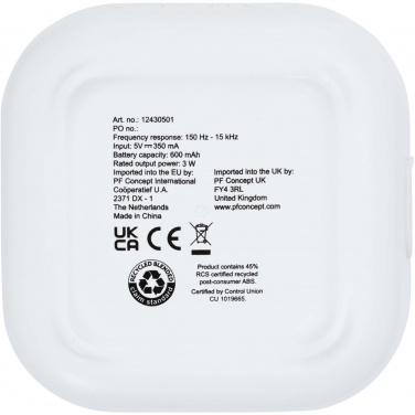 Logotrade ärikingitused pilt: Stark 2.0 3W mini RCS taaskasutatud plastikust Bluetooth® kõlar