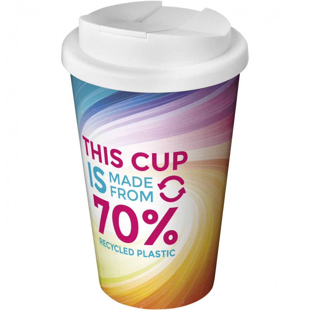 Logotrade reklaamtoote foto: Brite-Americano® Eco 350 ml lekkekindel kohvitops