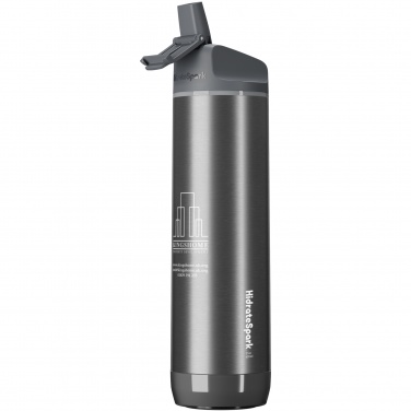 Logo trade meened foto: HidrateSpark® PRO 620 ml vaakumisolatsiooniga roostevabast terasest nutikas veepudel