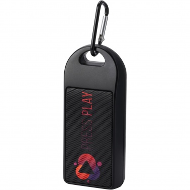 Logotrade ärikingituse foto: Omni 3W IPX4 RCS taaskasutatud plastikust Bluetooth® kõlar
