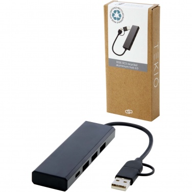 Logo trade meened foto: Rise RCS-i taaskasutatud alumiiniumist USB 2.0 jaotur