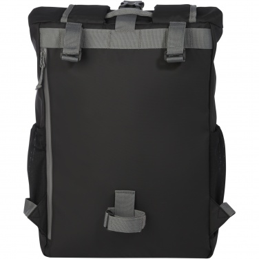 Logotrade firmakingid pilt: Aqua 15" GRS taaskasutatud veekindel rulliga rattakott 20L