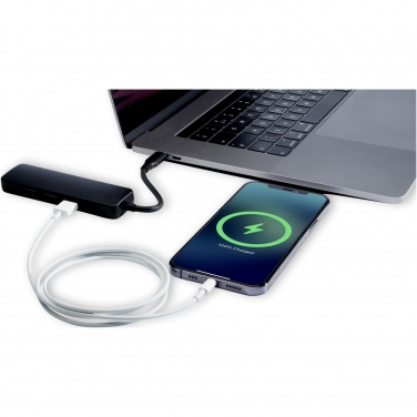 Logotrade ärikingi foto: Loop RCS taaskasutatud plastist multimeediumiadapter USB 2.0-3.0 HDMI-pordiga