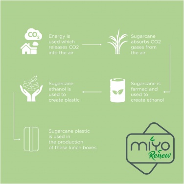 Logo trade reklaamkingituse pilt: MIYO Renew ühekihiline lõunakarp