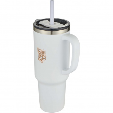 Logotrade ärikingi foto: Sydney 1200 ml RCS-sertifikaadiga termoskruus kõrrega
