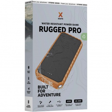 Logo trade meene pilt: Xtorm XR202 Xtreme 20 000 mAh 35 W QC3.0 veekindel vastupidav akupank koos taskulambiga