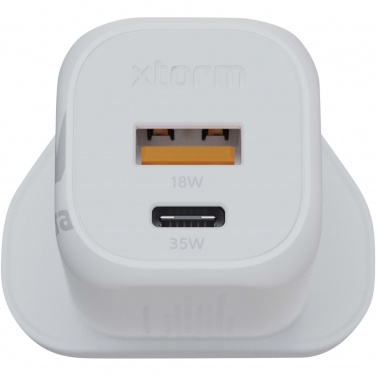 Logotrade firmakingitused pilt: Xtorm XEC035 GaN² Ultra 35W seinalaadija - Ühendkuningriigi pistik