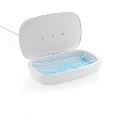 Logotrade reklaamtooted pilt: UV-C steriliseerimiskarp 5 W juhtmevaba laadijaga