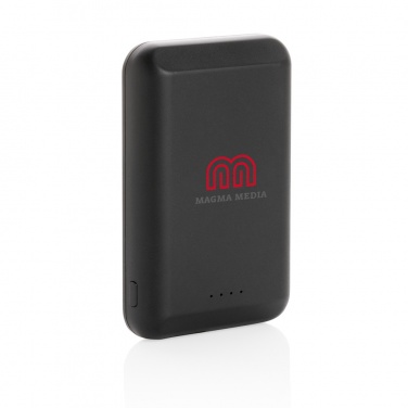 Logo trade firmakingituse pilt: Magnetiline 5000 mAh 5W juhtmevaba akupank