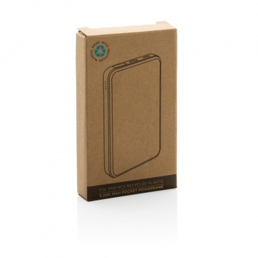 Logo trade firmakingituse pilt: RCS taaskasutatud plastist 5000 mAh Powerbank