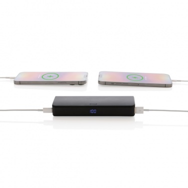 Logo trade reklaamkingituse pilt: FlashCharge RCS rplastic 20000 mah kiirlaadimise akupank