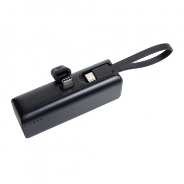 Logo trade reklaamkingitused foto: Powerlink RCS rplastic 3000 mah powerbank USB C pistik