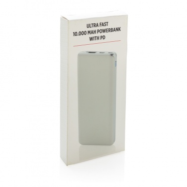 Logotrade reklaamkingitused pilt: Ultrakiire 10 000 mAh akupank koos PD-ga