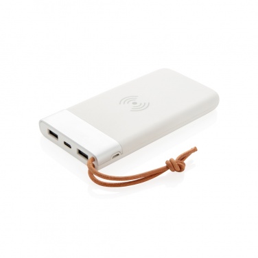 Logotrade reklaamkingid pilt: Aria 8000 mAh 5W juhtmevaba laadimise akupank