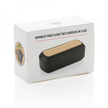 Logo trade firmakingi pilt: Bamboo Free Flow TWS kõrvaklappide ümbris