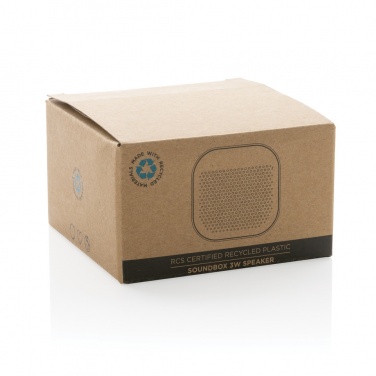 Logo trade ärikingituse pilt: RCS taaskasutatud plastist Soundbox 3W kõlar