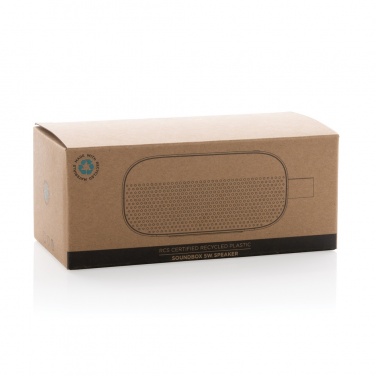 Logotrade firmakingi foto: RCS taaskasutatud plastist Soundbox 5W kõlar
