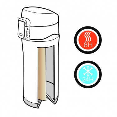 Logotrade ärikingid pilt: Swiss Peak Elite vasest termoskruus