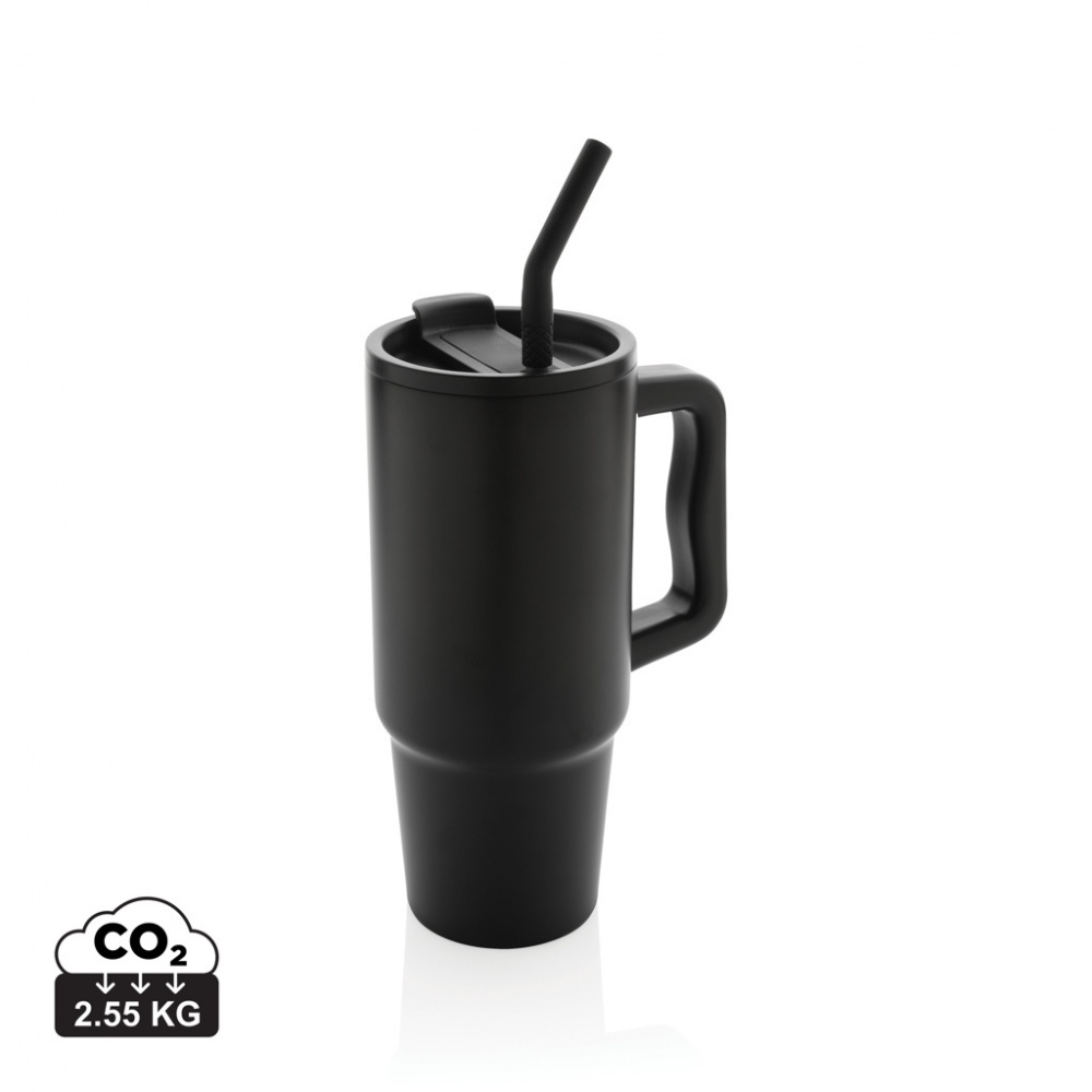 Logo trade firmakingi pilt: Embrace deluxe roostevabast terasest termoskruus, 900 ml