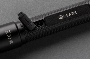 Logo trade meene pilt: Gear X RCS taaskasutatud alumiiniumist USB-taaslaetav taskulamp