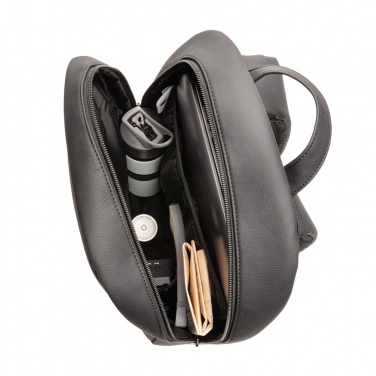 Logotrade ärikingituse foto: Swiss Peak deluxe PU sülearvuti seljakott PVC-vaba