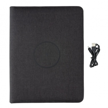 Logotrade reklaamkingitused pilt: Air 5W juhtmevaba laadimisega portfolio A4 koos 5000 mAh akupangaga