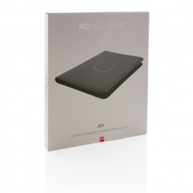 Logotrade reklaamkingitused pilt: Air 5W juhtmevaba laadimisega portfolio A4 koos 5000 mAh akupangaga