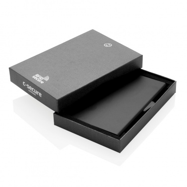 Logo trade firmakingid foto: C-Secure alumiiniumist RFID-kaardihoidja, kaarditasku