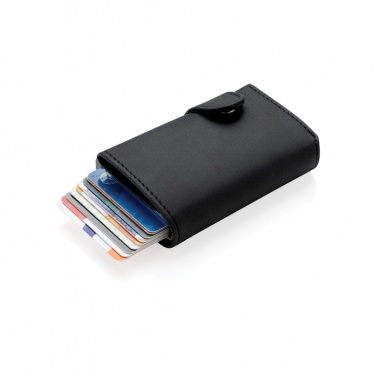 Logo trade firmakingituse pilt: Standardne alumiiniumist RFID kaardihoidja PU rahakotiga