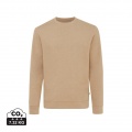Iqoniq Denali taaskasutatud puuvillast unisex pusa, kanarbikupruun