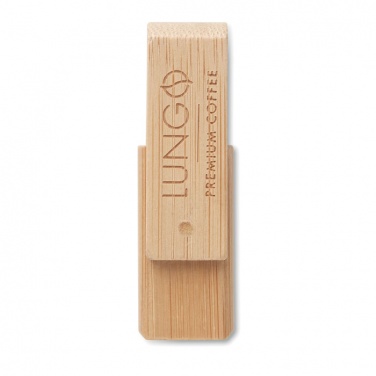 Logotrade ärikingituse foto: Bambusest USB 16GB