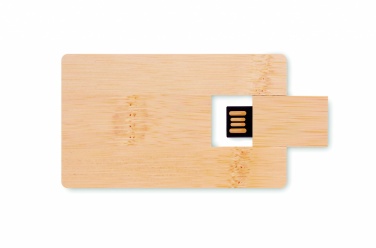 Logotrade firmakingituse foto: 16 GB bambusest korpusega USB