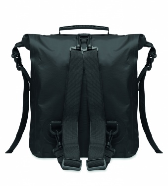 Logo trade firmakingituse pilt: RPET veekindel rolltop kott