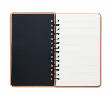 Logo trade ärikingituse pilt: A5 männipuu GROWNOTEBOOK™